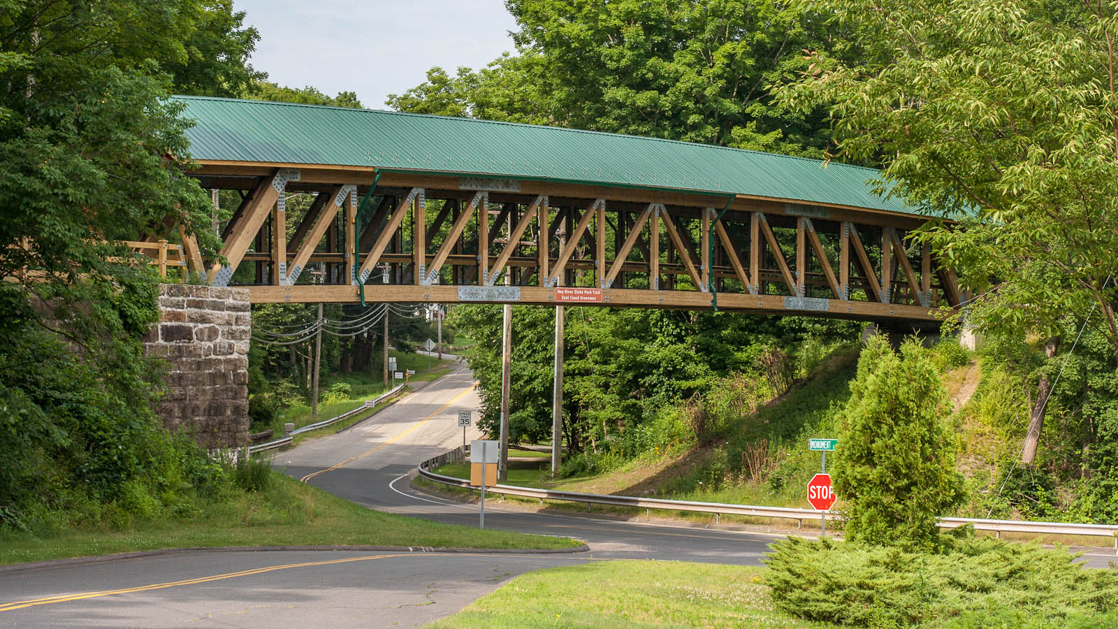 Covered bridge, Andover Connecticut
